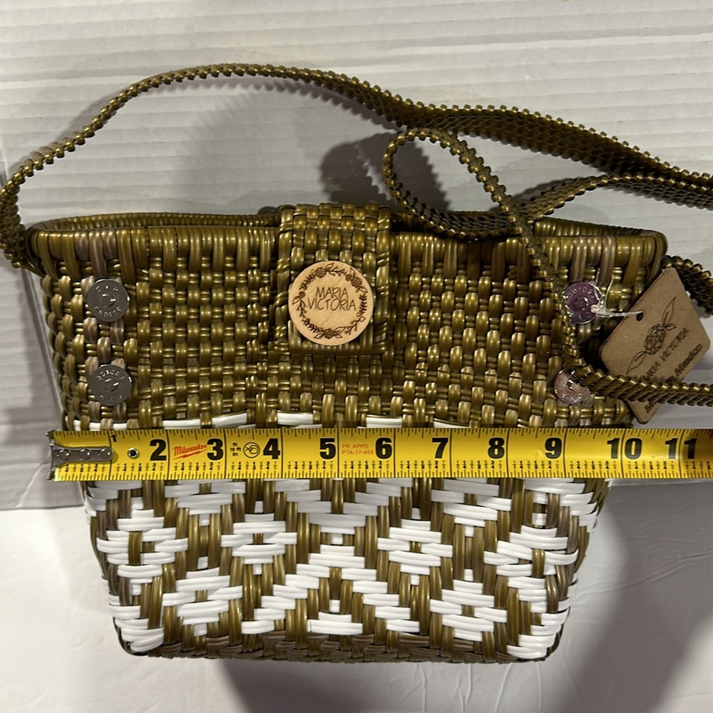 Maria Victoria Pattern Crossbody Shoulder Bag - Picture 9 of 10